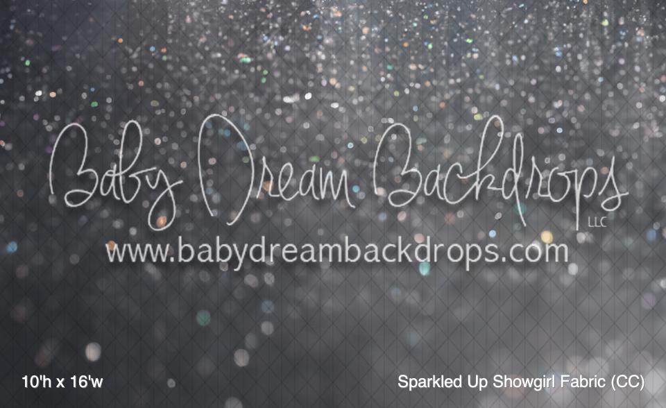 Sparkled Up Showgirl Fabric (CC)