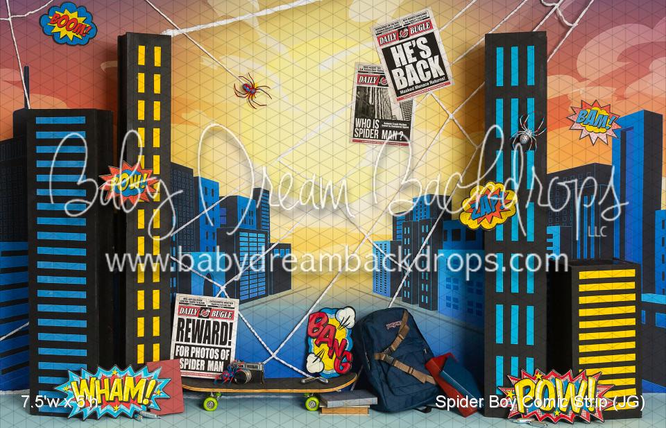 Spider Boy Comic Strip (JG)