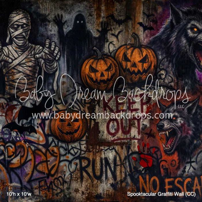 Spooktacular Graffiti Wall (CC)