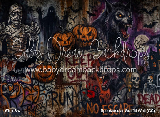 Spooktacular Graffiti Wall (CC)