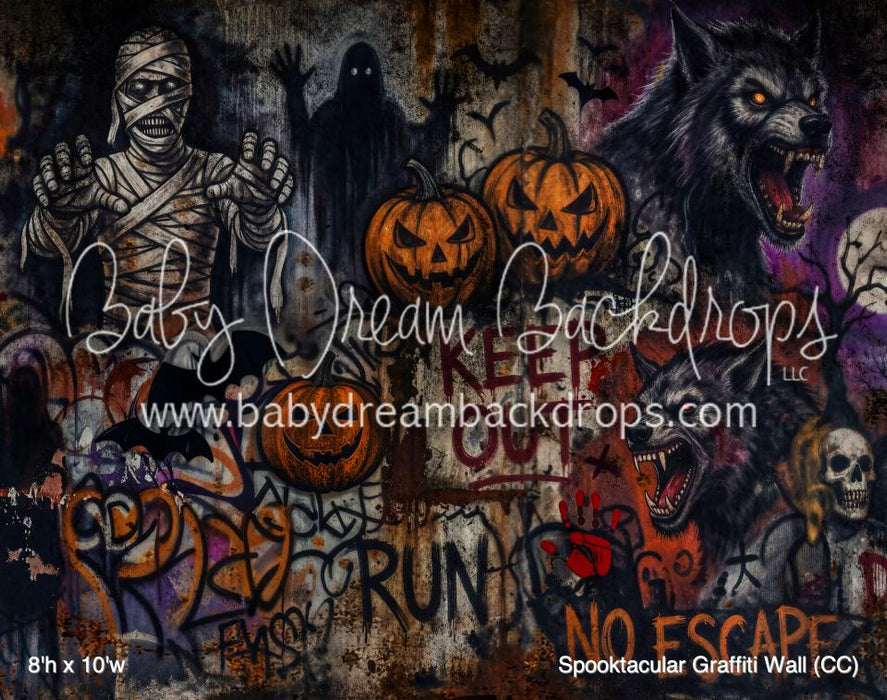 Spooktacular Graffiti Wall (CC)