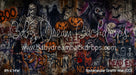 Spooktacular Graffiti Wall (CC)