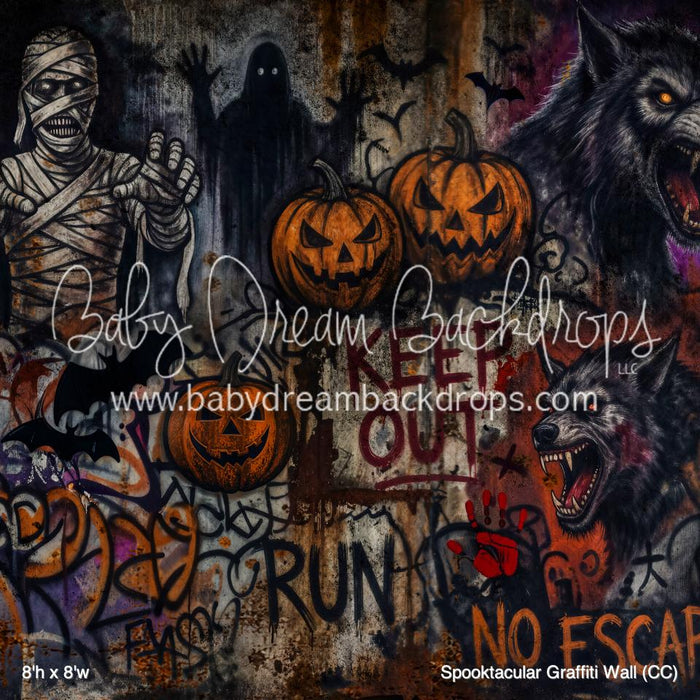 Spooktacular Graffiti Wall (CC)