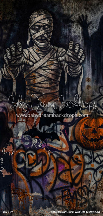 Spooktacular Graffiti Wall One Skinny (CC)