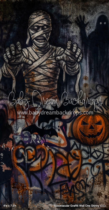Spooktacular Graffiti Wall One Skinny (CC)