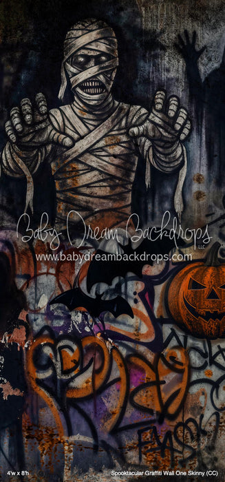 Spooktacular Graffiti Wall One Skinny (CC)