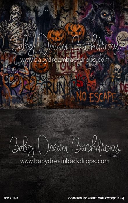 Spooktacular Graffiti Wall Sweeps (CC)