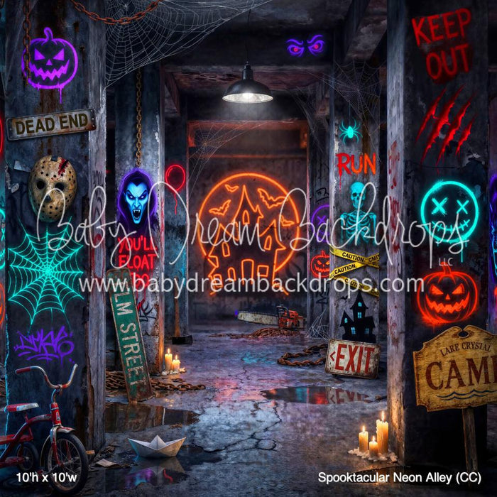Spooktacular Neon Alley (CC)