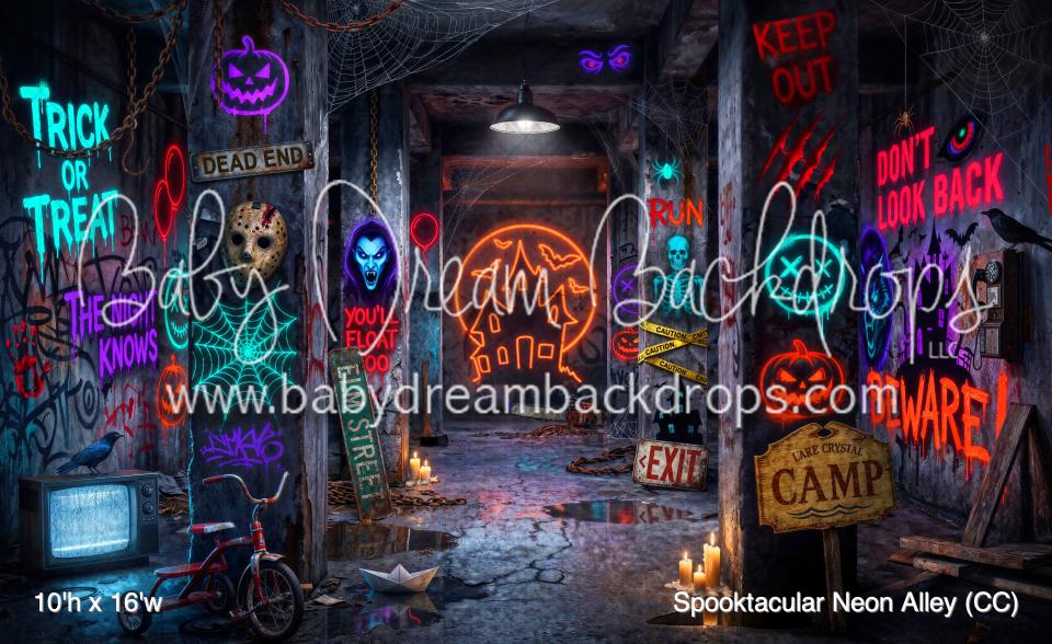Spooktacular Neon Alley (CC)