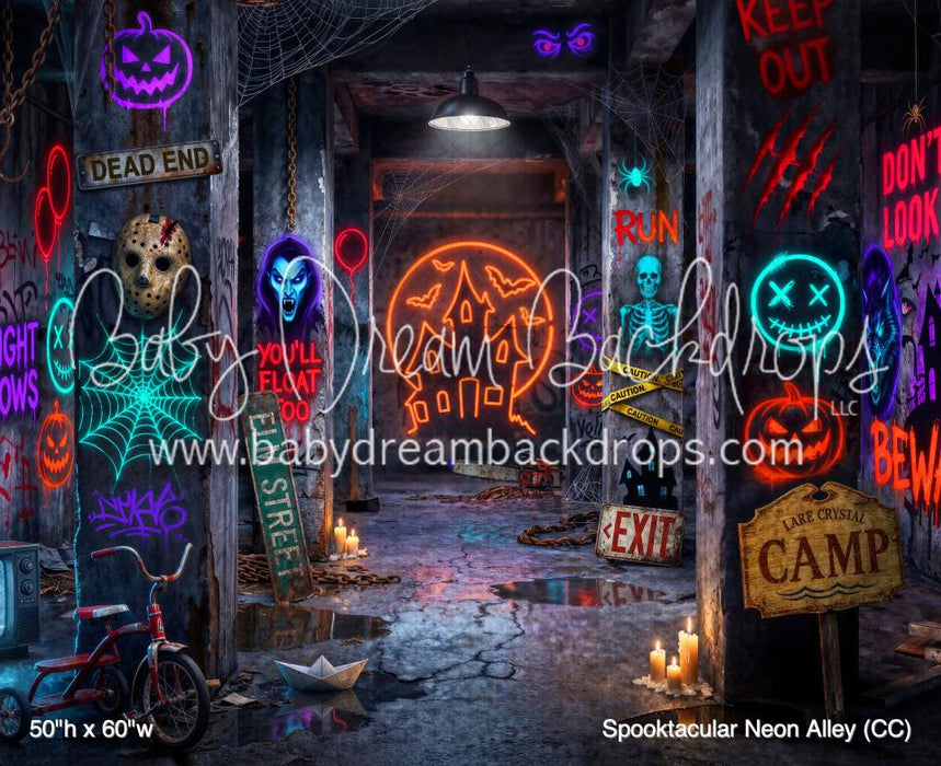 Spooktacular Neon Alley (CC)