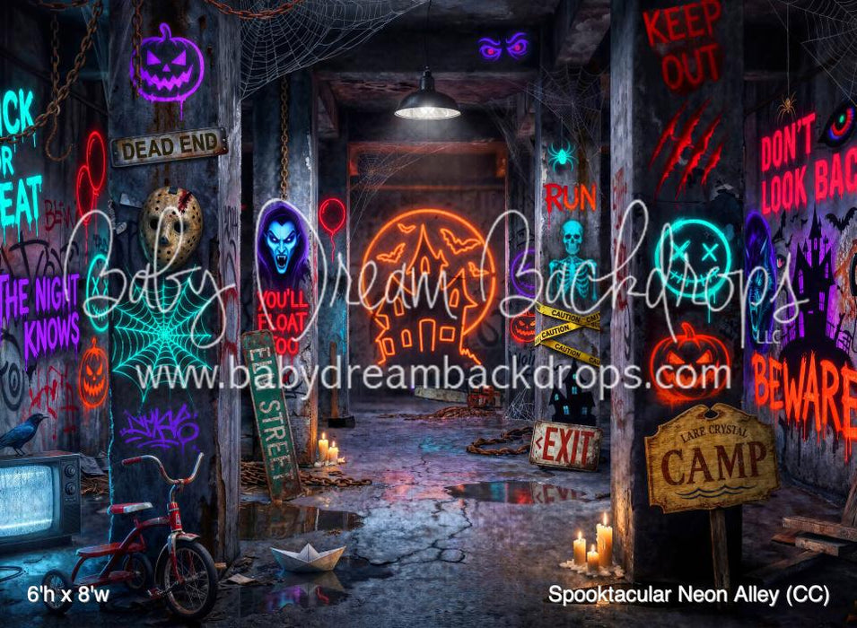 Spooktacular Neon Alley (CC)