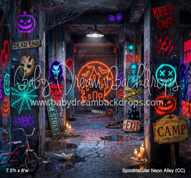 Spooktacular Neon Alley (CC)