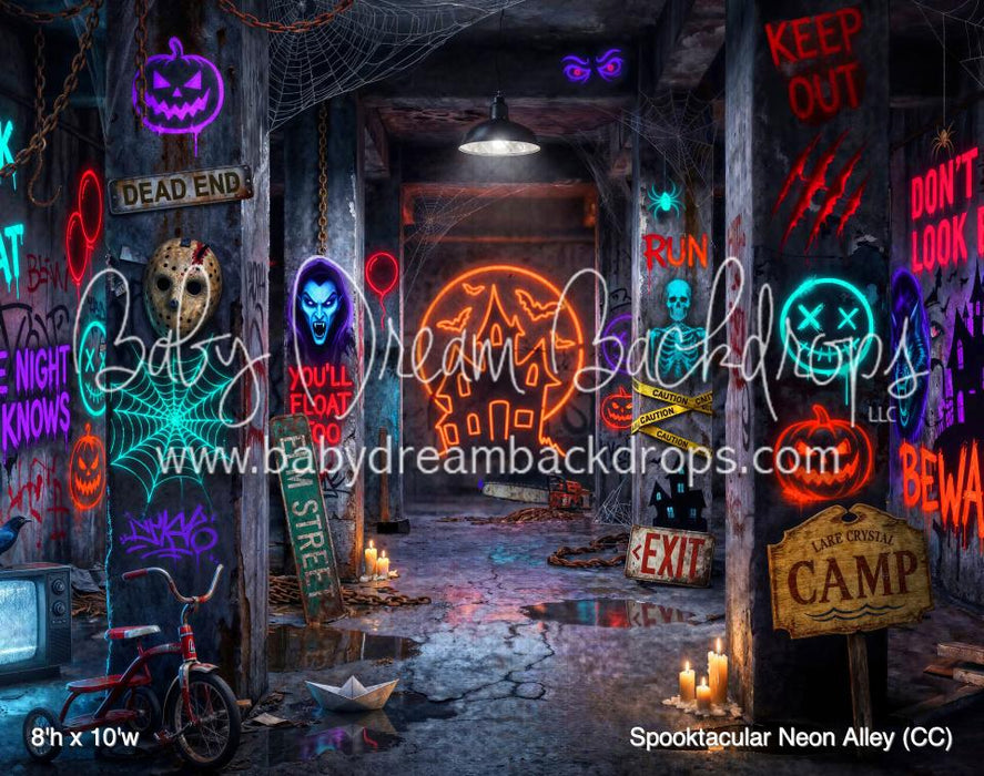 Spooktacular Neon Alley (CC)