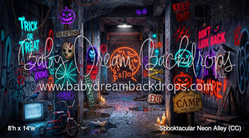 Spooktacular Neon Alley (CC)