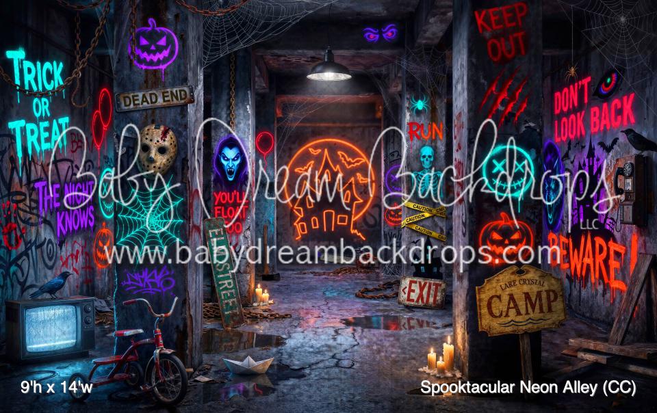 Spooktacular Neon Alley (CC)