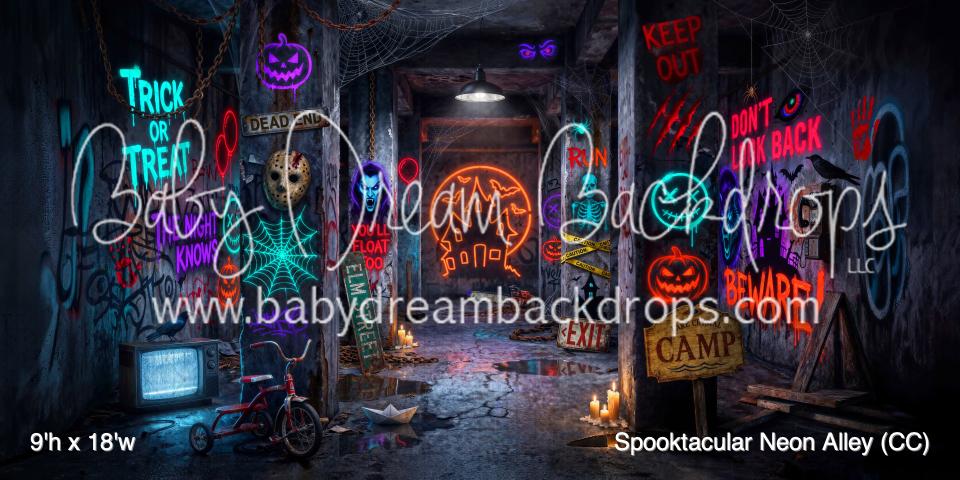 Spooktacular Neon Alley (CC)