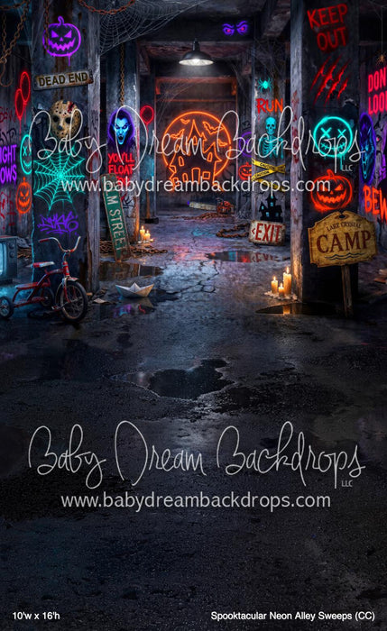 Spooktacular Neon Alley Sweeps (CC)