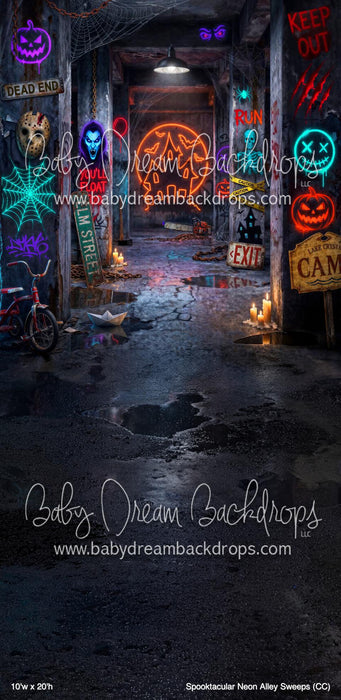 Spooktacular Neon Alley Sweeps (CC)