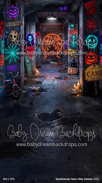 Spooktacular Neon Alley Sweeps (CC)