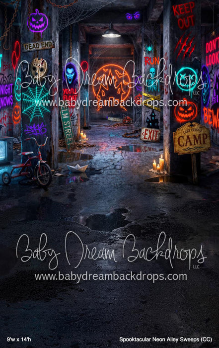 Spooktacular Neon Alley Sweeps (CC)