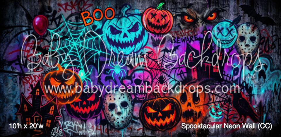 Spooktacular Neon Wall (CC)