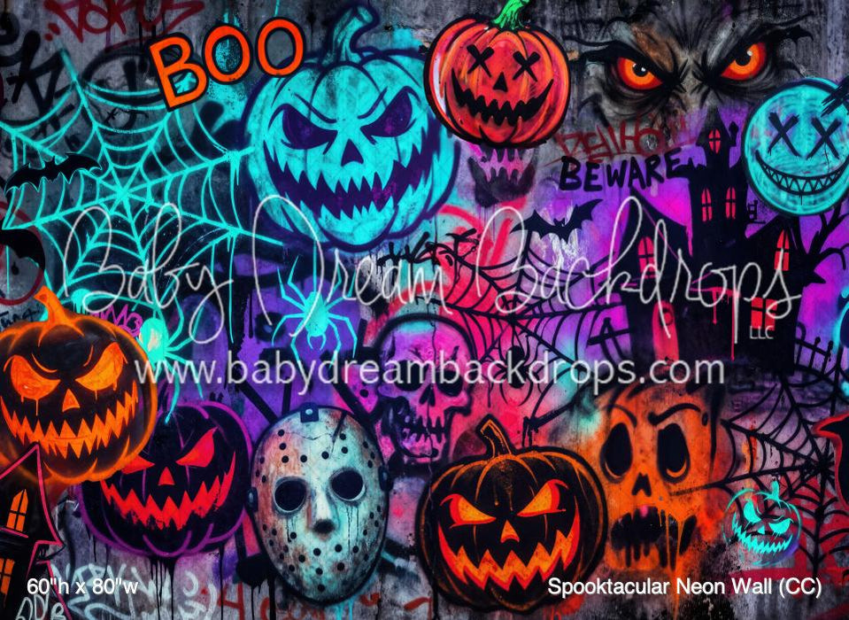 Spooktacular Neon Wall (CC)