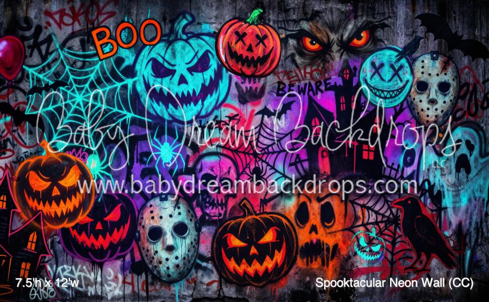 Spooktacular Neon Wall (CC)
