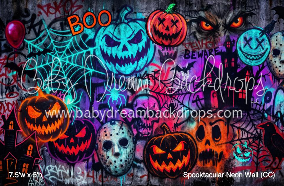 Spooktacular Neon Wall (CC)