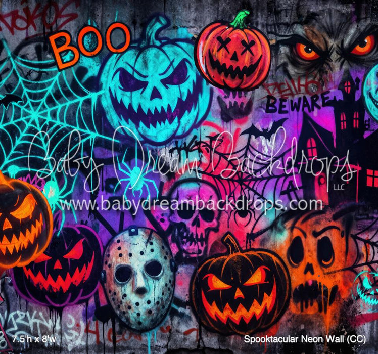 Spooktacular Neon Wall (CC)