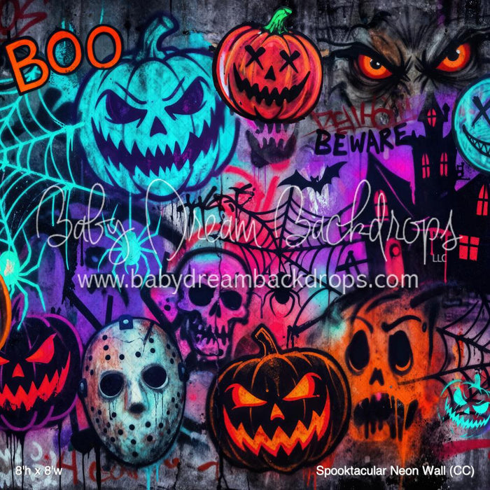 Spooktacular Neon Wall (CC)