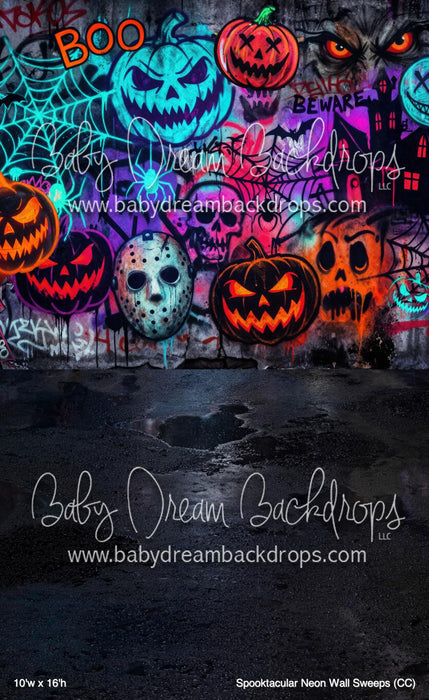Spooktacular Neon Wall Sweeps (CC)