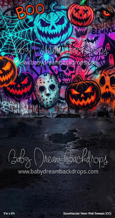 Spooktacular Neon Wall Sweeps (CC)