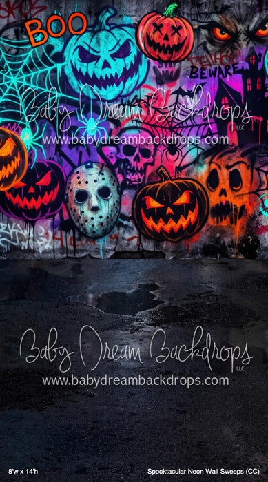Spooktacular Neon Wall Sweeps (CC)