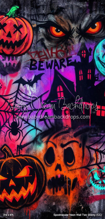 Spooktacular Neon Wall Two Skinny (CC)
