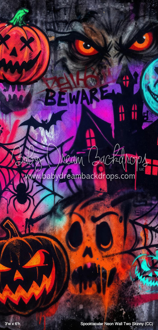 Spooktacular Neon Wall Two Skinny (CC)