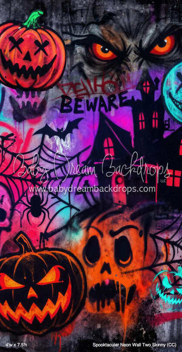 Spooktacular Neon Wall Two Skinny (CC)