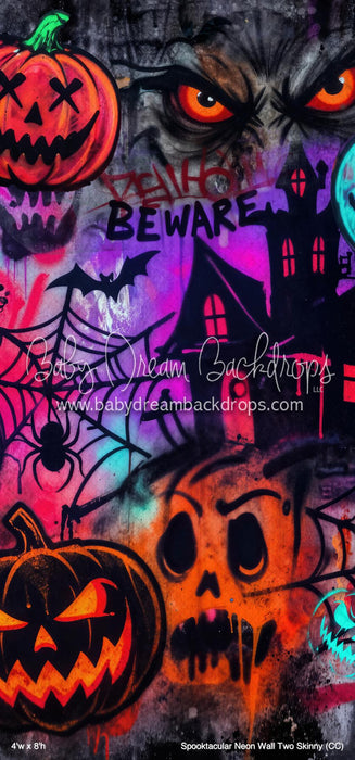 Spooktacular Neon Wall Two Skinny (CC)