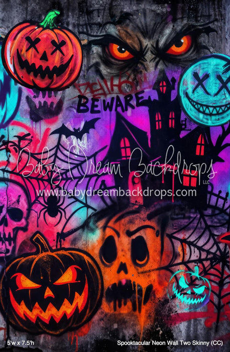 Spooktacular Neon Wall Two Skinny (CC)