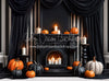 Spooky Chic Fireplace (Light Bottom) (JA)