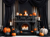 Spooky Chic Fireplace (Light Bottom) (JA)