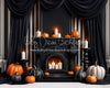 Spooky Chic Fireplace (Light Bottom) (JA)