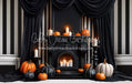 Spooky Chic Fireplace (Light Bottom) (JA)