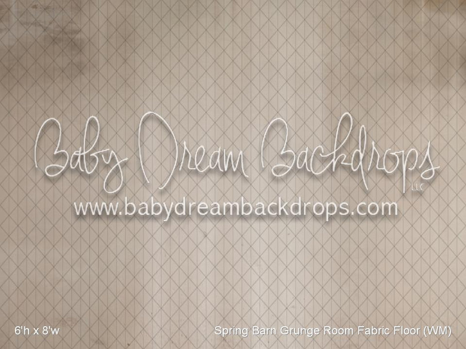 Spring Barn Grunge Room Fabric Floor (WM)