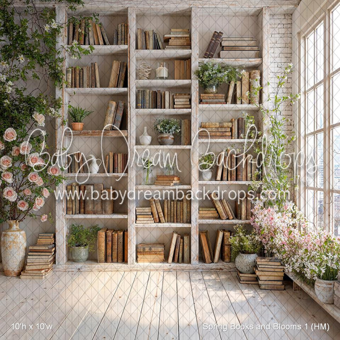 Spring Books and Blooms 1 (HM)