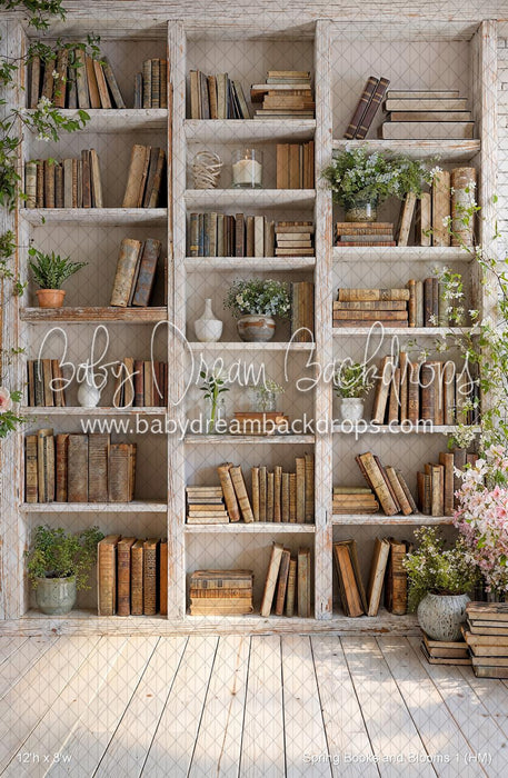 Spring Books and Blooms 1 (HM)