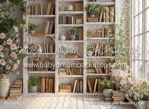 Spring Books and Blooms 1 (HM)