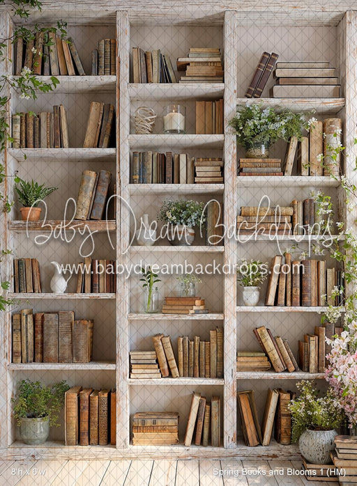 Spring Books and Blooms 1 (HM)