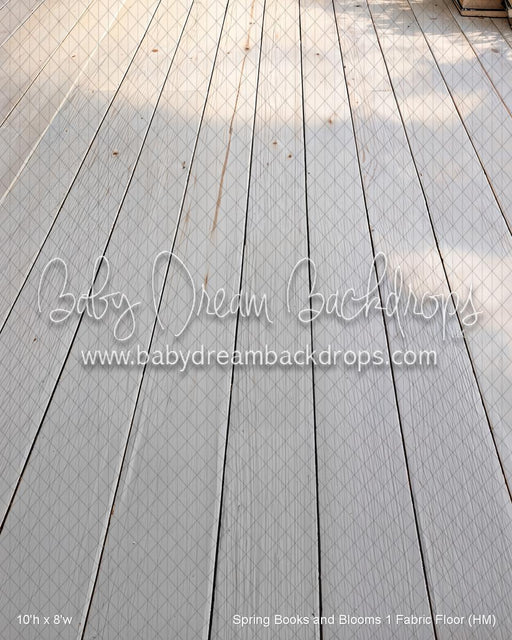 Spring Books and Blooms 1 Fabric Floor (HM)