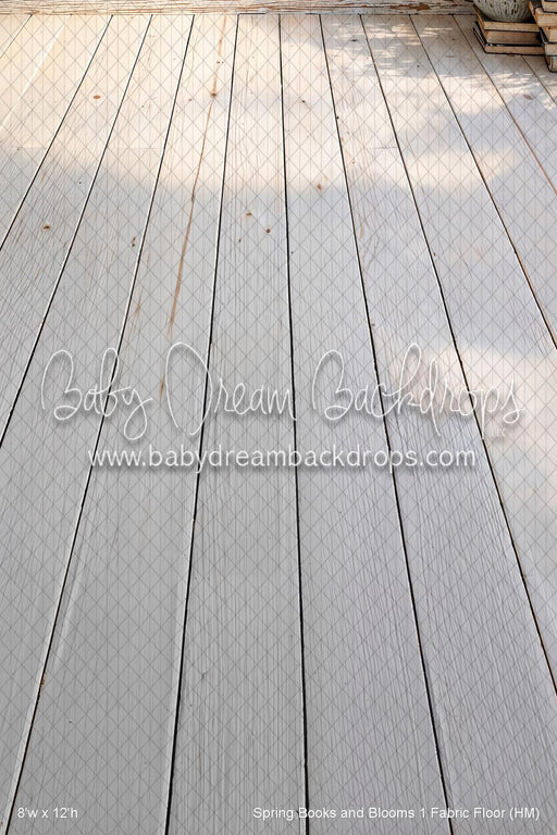 Spring Books and Blooms 1 Fabric Floor (HM)