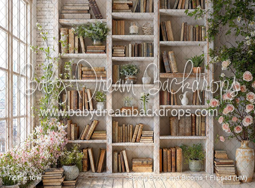 Spring Books and Blooms 1 Flipped (HM)
